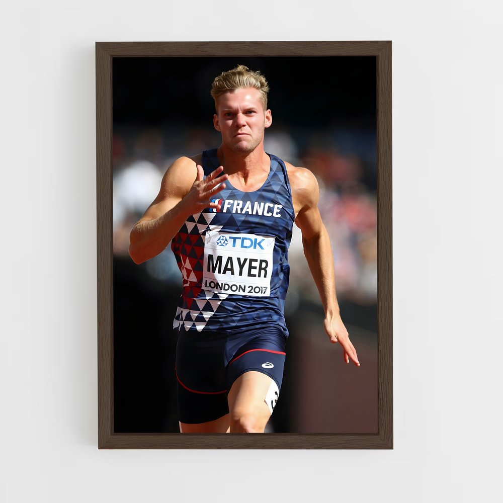 Poster Sprint Étoilé – affiche Athlétisme (vue 5)